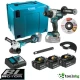 MAKITA DLX 2431 TJ - ПРОФЕСИОНАЛЕН АКУМУЛАТОРЕН БЕЗЧЕТКОВ КОМПЛЕКТ MAKITA DLX 2431 TJ - ПРОФЕСИОНАЛЕН АКУМУЛАТОРЕН БЕЗЧЕТКОВ КОМПЛЕКТ